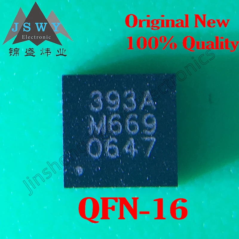 

5PCS MLX90393ELW-ABA-011-RE MLX90393 Silkscreen393A QFN-16 Magnetic Sensor IC 100% Brand New Original Spot Product Free Shipping