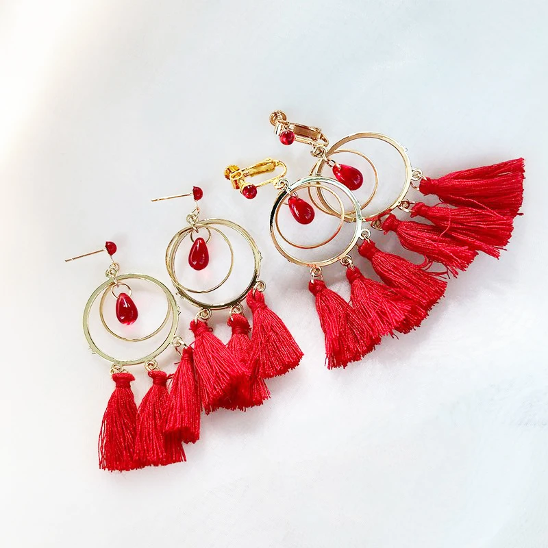 1 пара аниме серьги Touken Ranbu онлайн horikwake unihiro Izuminokamikanesada Висячие серьги-кольца для косплея