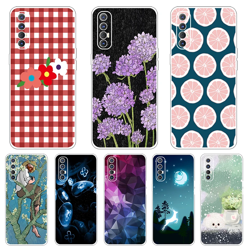 

Silicone Phone Case for OPPO RENO3 PRO Transparent Soft TPU Back Cover For Oppo Find X2 Neo RENO 3 PRO Cases Capa Coque Fundas