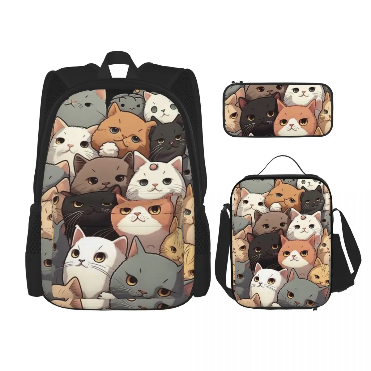 

3 шт./комплект, Детский рюкзак для мальчиков и девочек