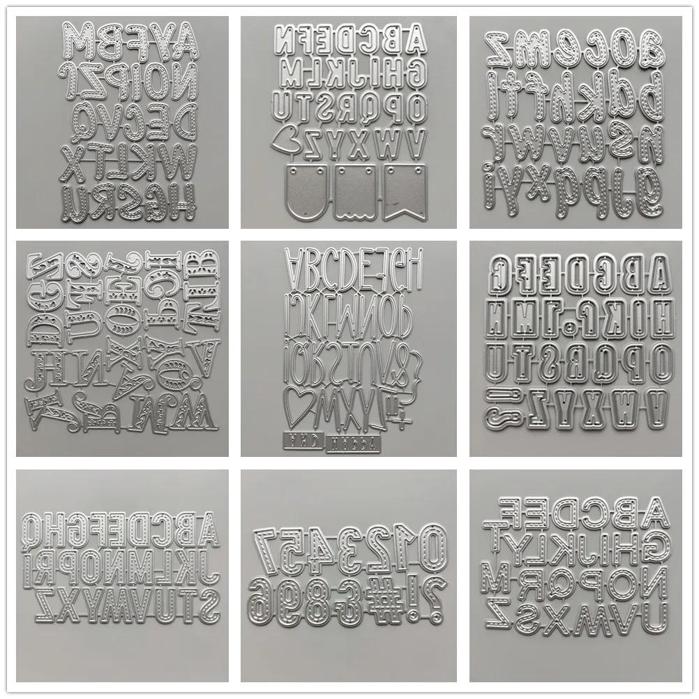 Металлические трафареты для скрапбукинга |