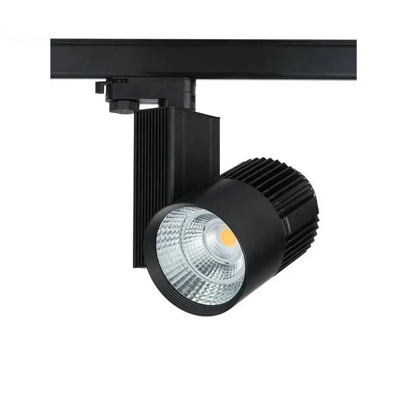

4Wires 3Phase 50W LED COB LED Track Light Indoor Lighting LED Track Lighting LED Spotight AC85-265V