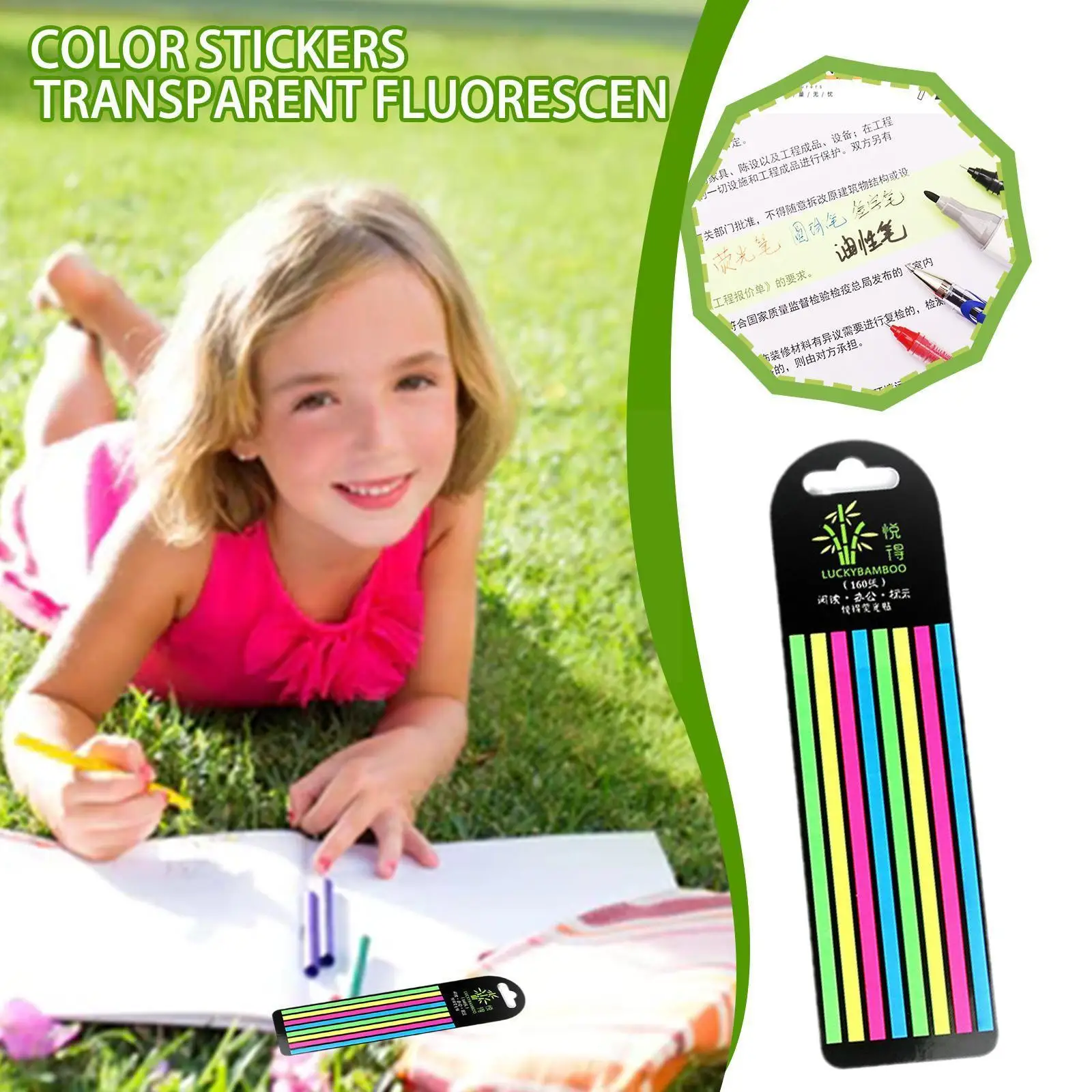 

Color Label Strips Office Sticky Notes Index Flags Points Supplies Label Tab Morandi Novelty Bookmark Memo Strip Color Pad W9D5