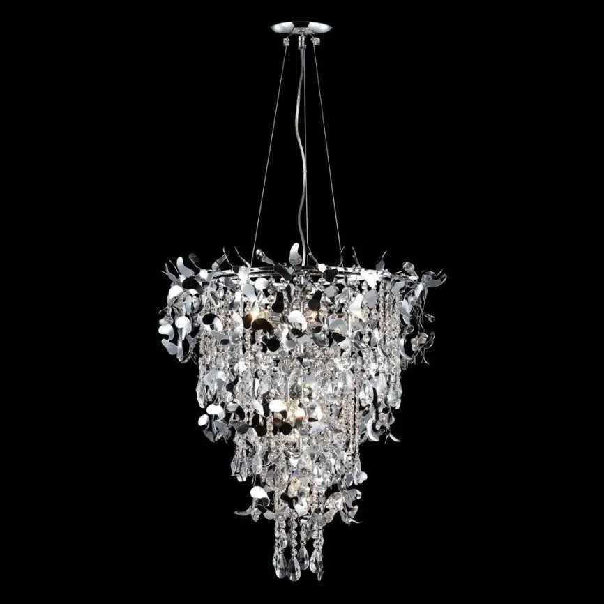 Подвесная люстра Crystal Lux ROMEO SP10 CHROME D600 ROMEO