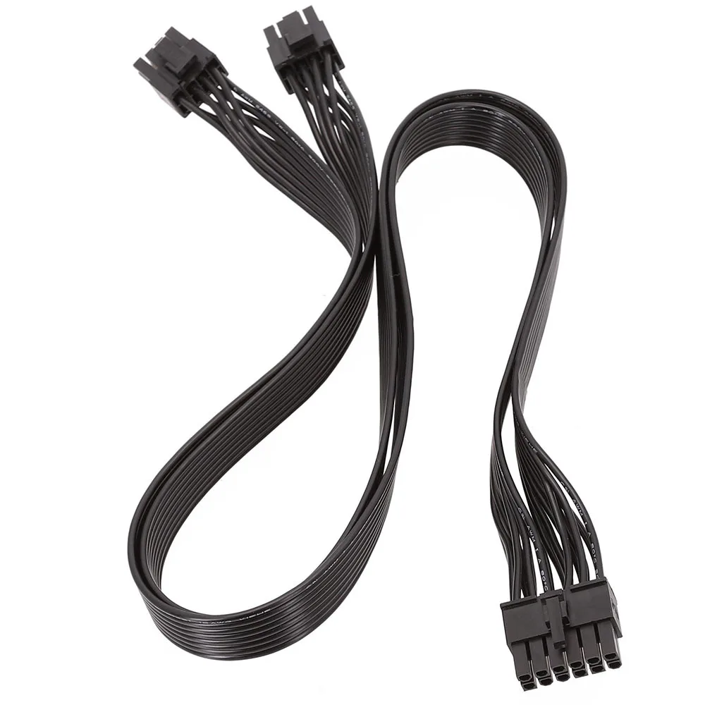 

PSU графическая карта линия 12-контактный двойной 8-контактный (6 + 2) PCI-E модульный кабель питания для Seasonic P-860 P-1000 (60 см)