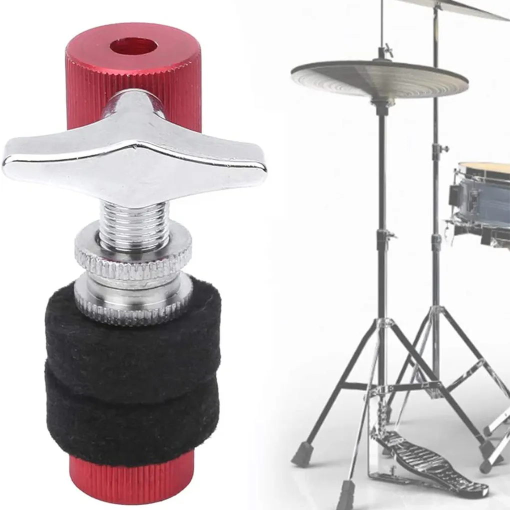 

Металлический барабан в комплекте, клатчи Hi-Hat, портативная сменная самоблокирующаяся цветная Съемная деталь для модернизации красного цве...