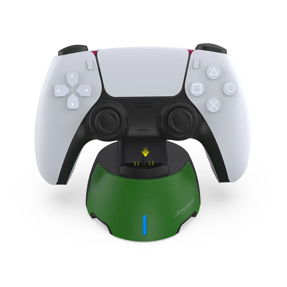 Портативный беспроводной контроллер PS5 одинарная подставка для зарядки