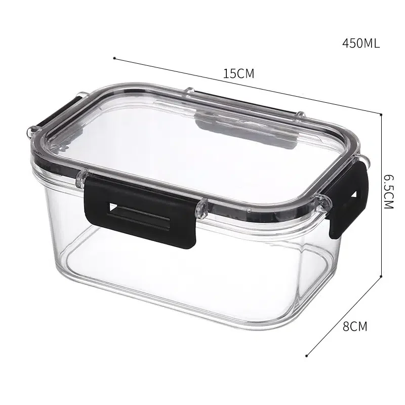 

Household Fresh-keeping Box, Kitchen Transparent Refrigerator Storage Box, Vegetable And Fruit Pastry Storage Box, Large-capacit