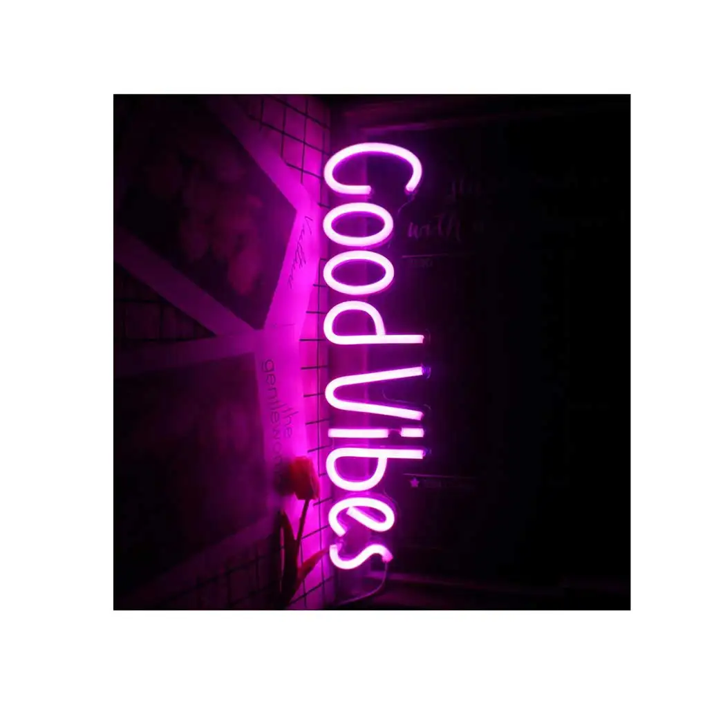 

Letter Atmosphere Light Portable LED USB Power Bedroom Night Lamp