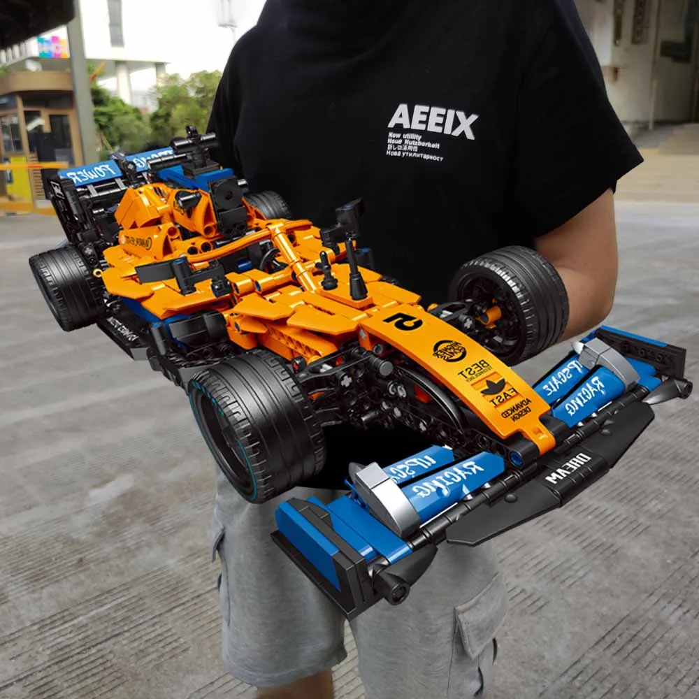

High-tech Formula 1 Race Car Moc 42141 McLarened F1 1:12 Super Racing Bricks Technical Model Building Blocks Toys C016 1248pcs