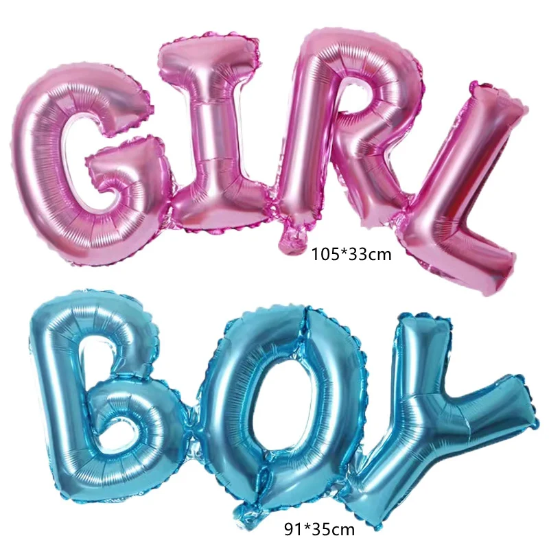 Воздушный шар из фольги с буквами для девочек и мальчиков большого размера |