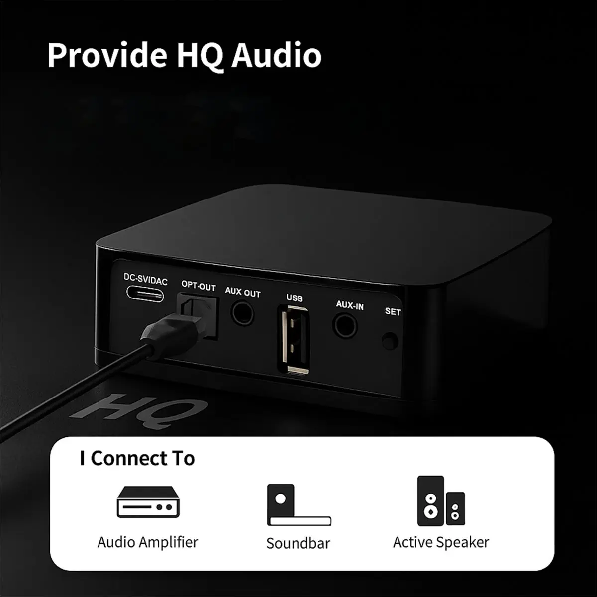 Беспроводной Wi-Fi музыкальный аудиоприемник DTC5 Audiocast Ieast PPlay R10 DLNA для Airplay, аудиоадаптер для воспроизведения м (art.: 3920dc41e5de3) - 3920dc41e5de3