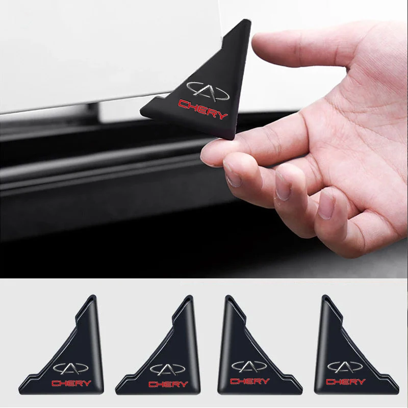 2 шт. силиконовые защитные накладки на углы автомобильной двери для Chery Tiggo 3 4 5 6 7 8