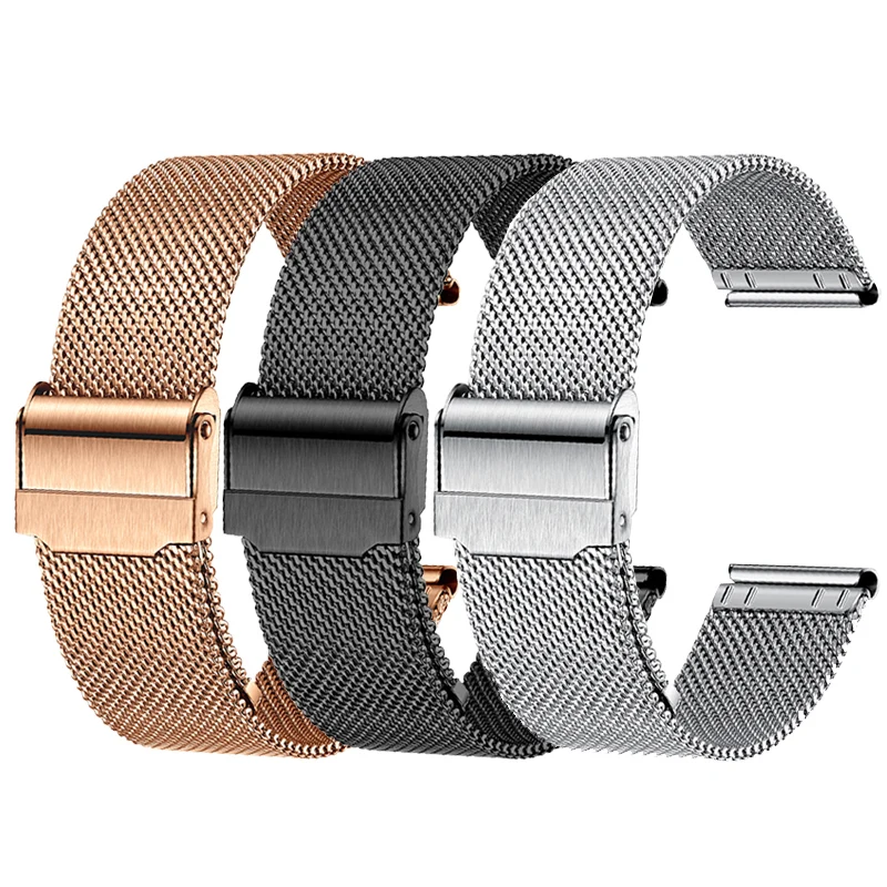 Женский ремешок для часов 6 мм 8 10 12 14 м Casio Fossil Longines DW Swarovski женский из нержавеющей