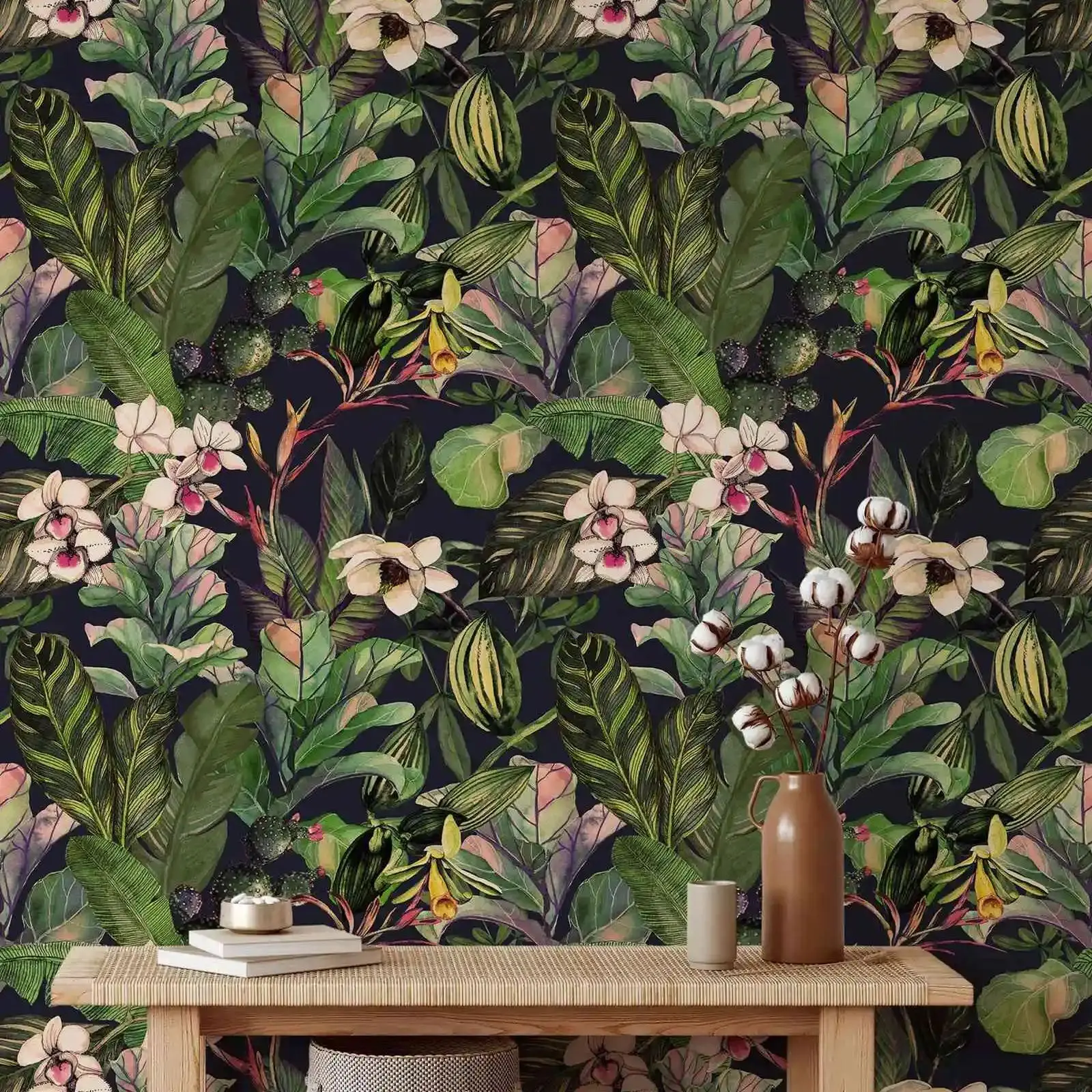 

Винтажные тропические обои Pixel&wall