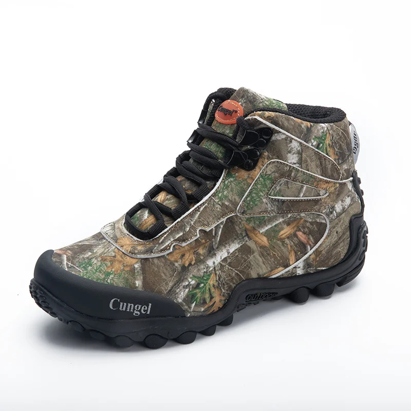 

New Camo Tactical Boots Men Waterproof Military Tactical Boots Outdoor Combat Shoes Trekking Sneakers Man Hiking Hunting Boots