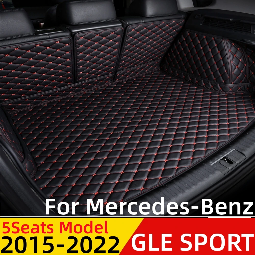 

Коврик для багажника автомобиля Mercedes-Benz GLE Sport, 5 сидений, 2015-22, для любой погоды