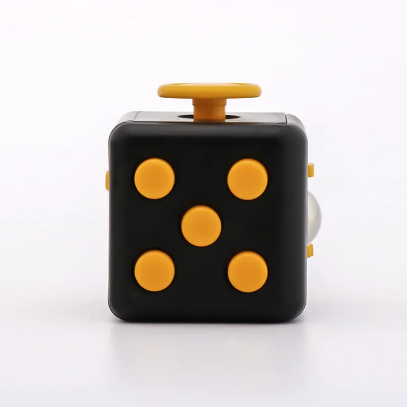 New Fashion Kawaii Decompression Dice Autism Adhd Anxiety Relieve Toy Adult Kids Anti-Stress Relieve Fingertip Press Button Toys images - 6