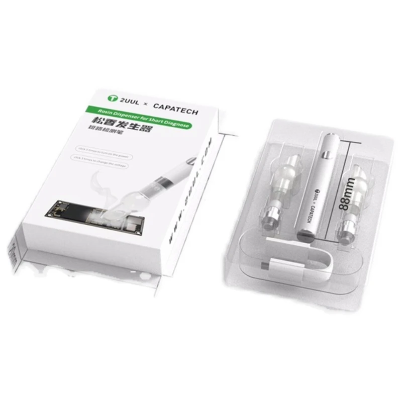 

Rosin Atomization Pen Rosin Atomizer for Motherboard PCB Short Circuit Detection Mobile Phone Repair 88mm/3.46in
