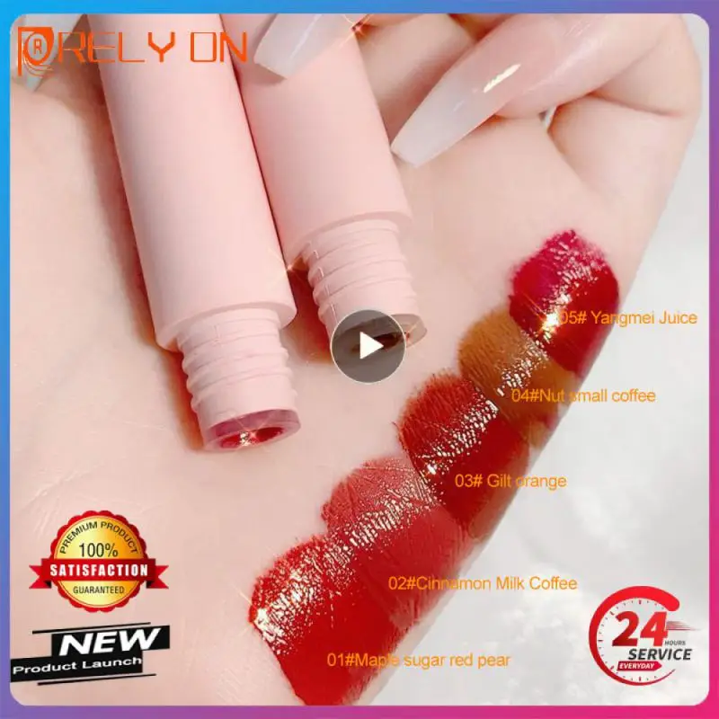 

/set Mirror Water Gloss Lip Glaze Waterproof Lipstick Moisturizing Matte Velvet Lip Gloss Long Lasting Lip Tint Makeup TSLM2