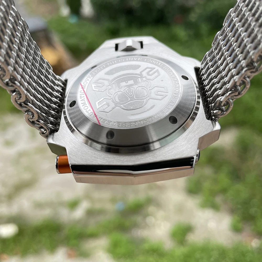 Новое поступление заводская цена водонепроницаемые часы Steeldive SD1969 1200M NH35