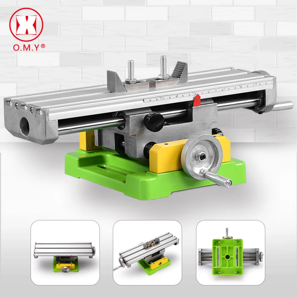 

BG6350 Multifunction Drill Vise Fixture Work Table Mini Precision Milling Machine Worktable