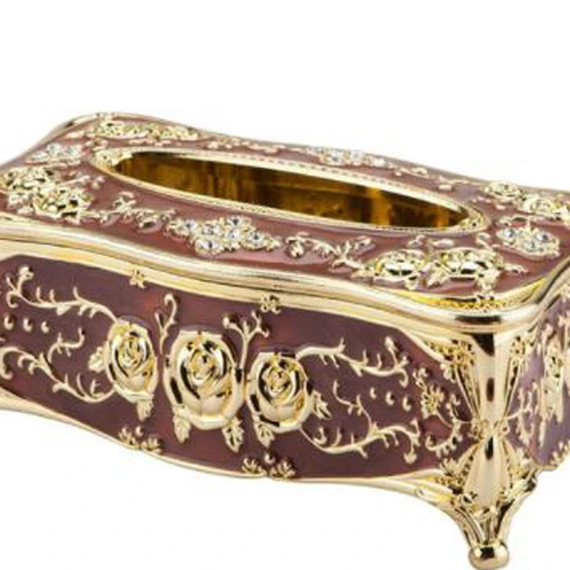 Роскошная коробка для салфеток в европейском стиле универсальный держатель