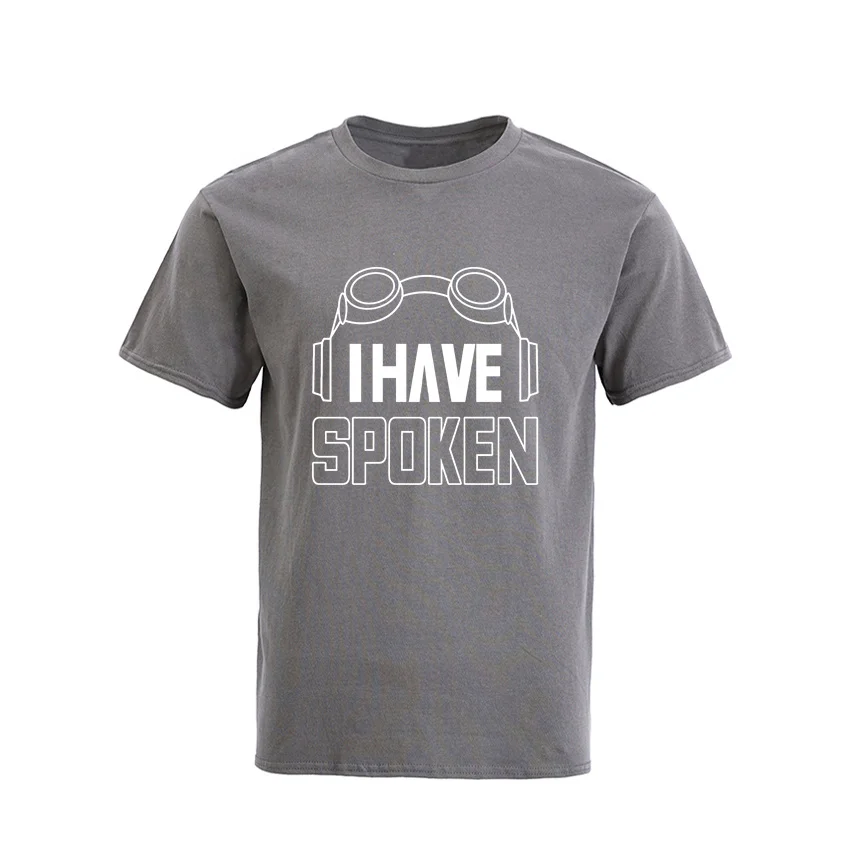 

Popular I Have Spoken Graphic T Shirt Short Sleeve Cotton O-Neck Funny Tops Tee T-shirt Loose Comfortable Clothes Gift