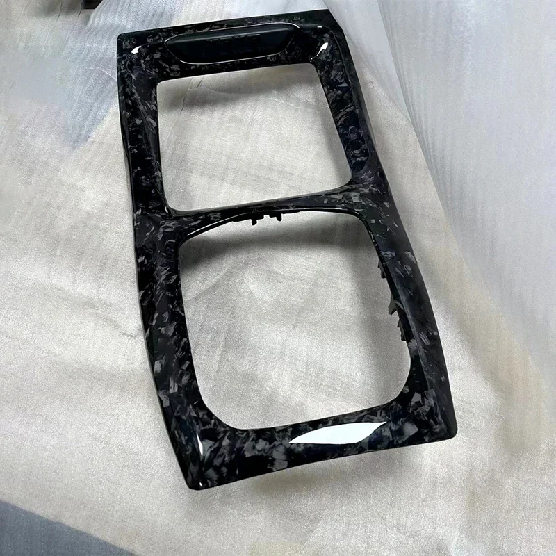 Кованое углеродное волокно декоративная панель центрального управления