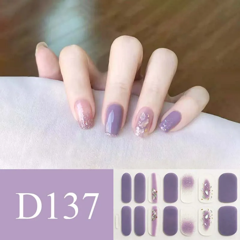 

Наклейка для лака для ногтей, декоративная наклейка для дизайна ногтей, украшения для ногтей, обертывания для ногтей, полное покрытие, 3D нак...