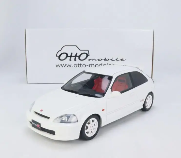 

OTTO 1:18 Honda Civic EK9 TYPE R Collector Edition Metal Static Model Toy Gift