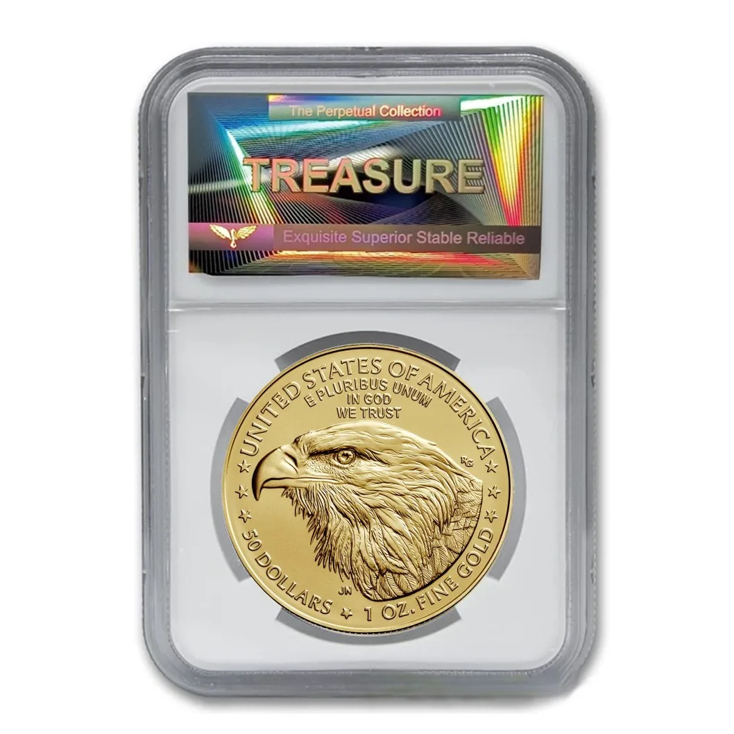 

United States 1 Oz 2023 American Eagle Gold Coin Liberty Coin Available Copy Gold Plated Coins