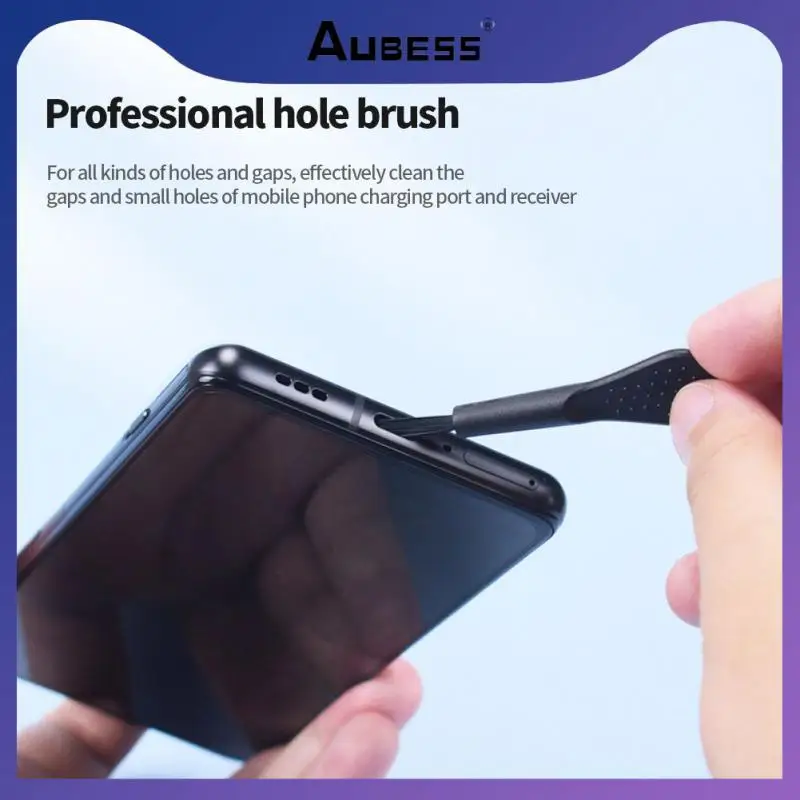 

Anti-static Cleaning Tool Portable Crevice Brush Small Space Cleaner Anti-static Dusting Cleaning /set For Laptop Household