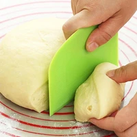 plastic cake cream spatula dough knife cutter butter scraper decorating plain smooth edge spatulas baking pastry tools