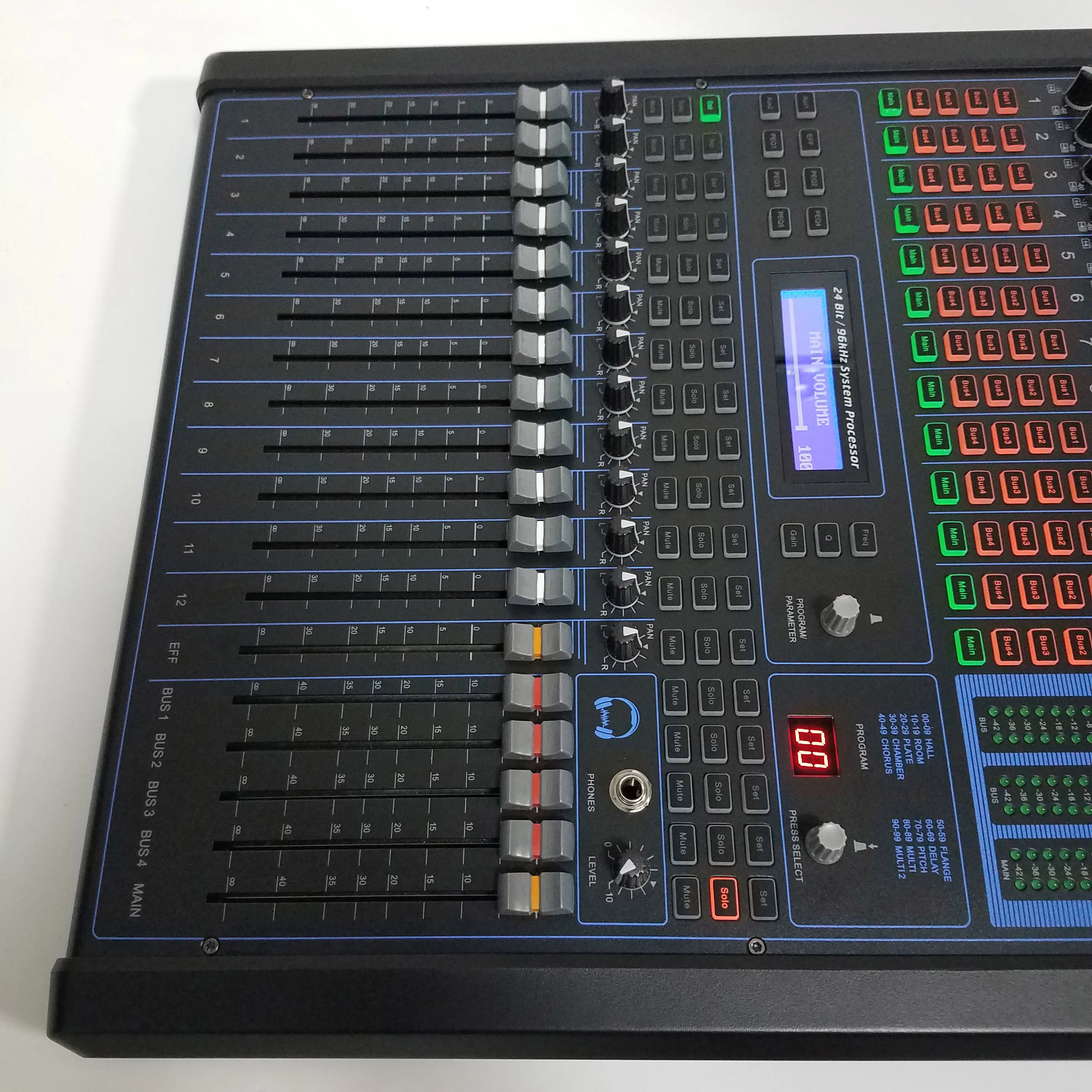 Leicozic 12 Channel Professional Digital Mixer Audio Mixing Desk Console Studio Mikser Consola DJ For Stage Church Sound Bar on -> Цифровой микшер Leicozic 12 каналов профессиональный аудио микширования студийный миксер консоль DJ для сцены, церкви, ба