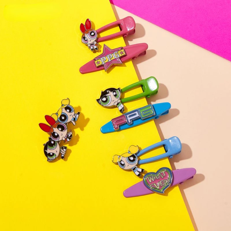 Шпилька для волос с изображением героев мультфильмов девочек