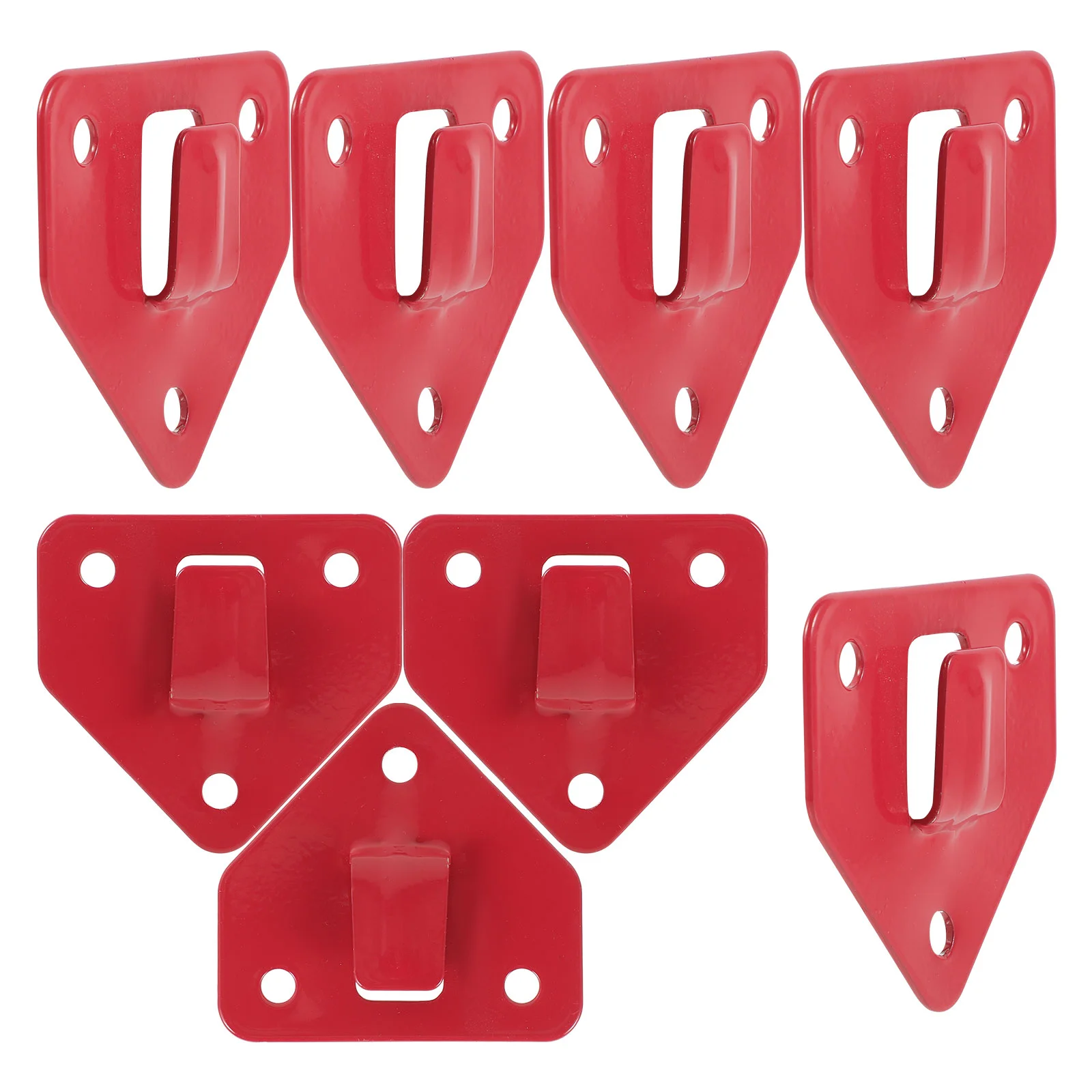 

8 Pcs Wall Mount Bracket Holder Fire Extinguisher Accessories Iron Mounting Hook