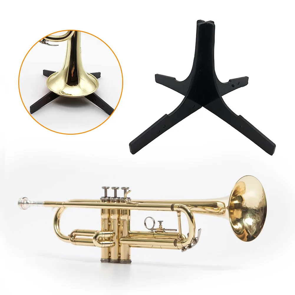 

Portable Trumpet Tripod Holder Stand Detachable Trumpet Stand Metal Leg for Music Lover Musical Instrument Accessories