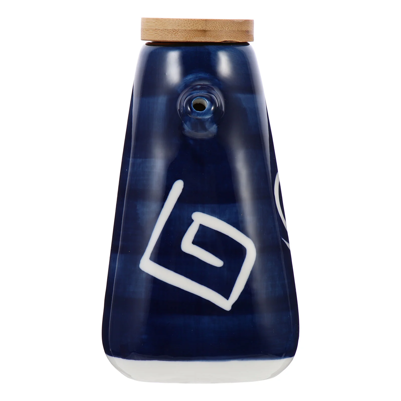 

Dispenser Oil Bottle Vinegar Sauce Ceramic Olive Soy Condiment Cruet Pot Container Liquid Jar Cooking Seasoning Kitchen Pourer