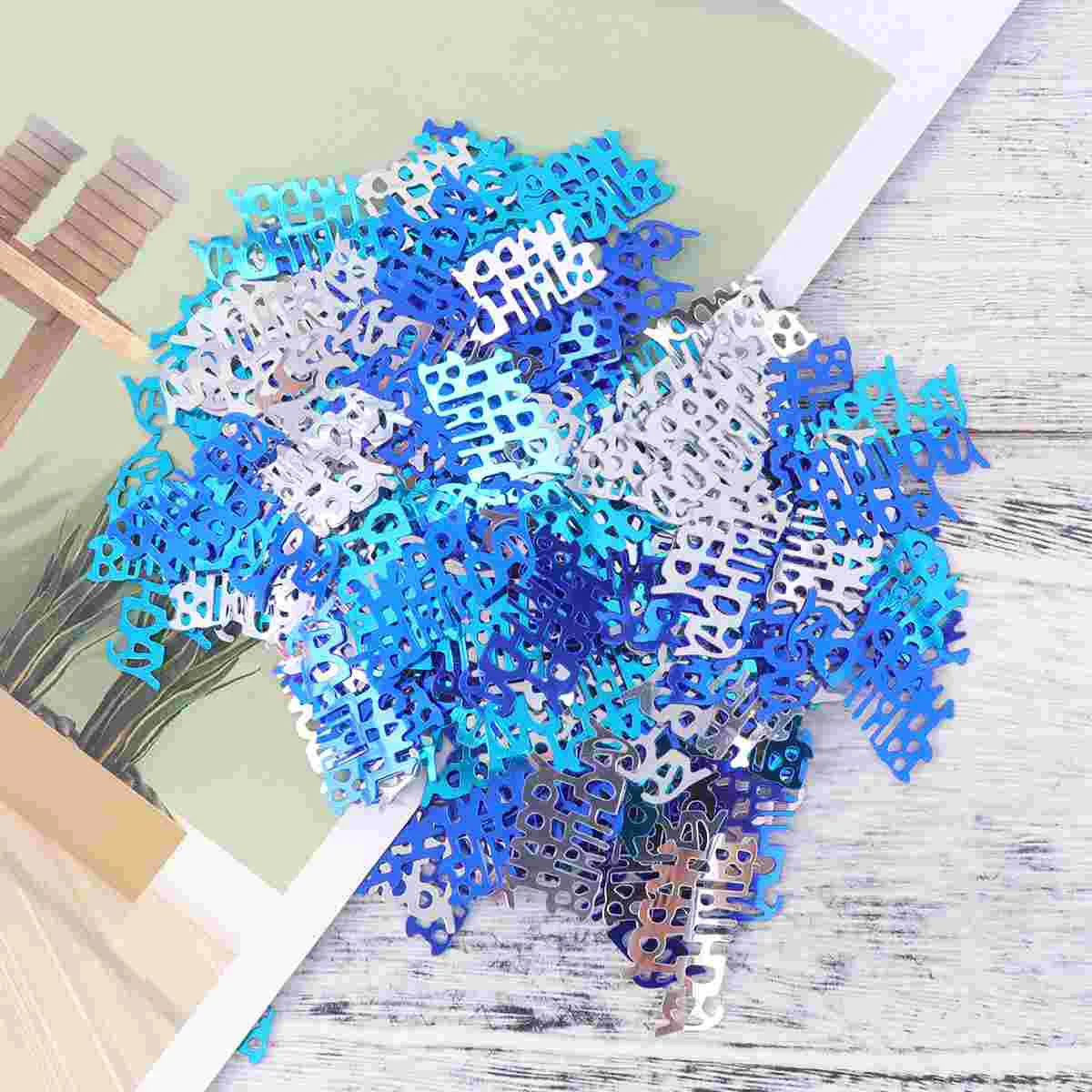 Высокое качество конфетти повторяют использование вечерние украшения с