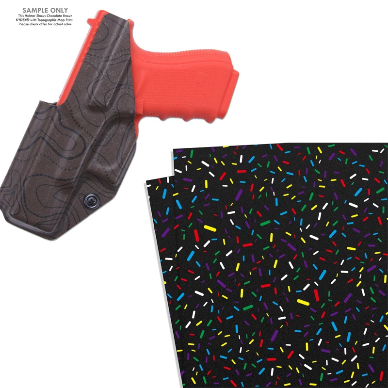 

KYDEX термопластичная пластина, черный карамельный камуфляж, 8 размеров