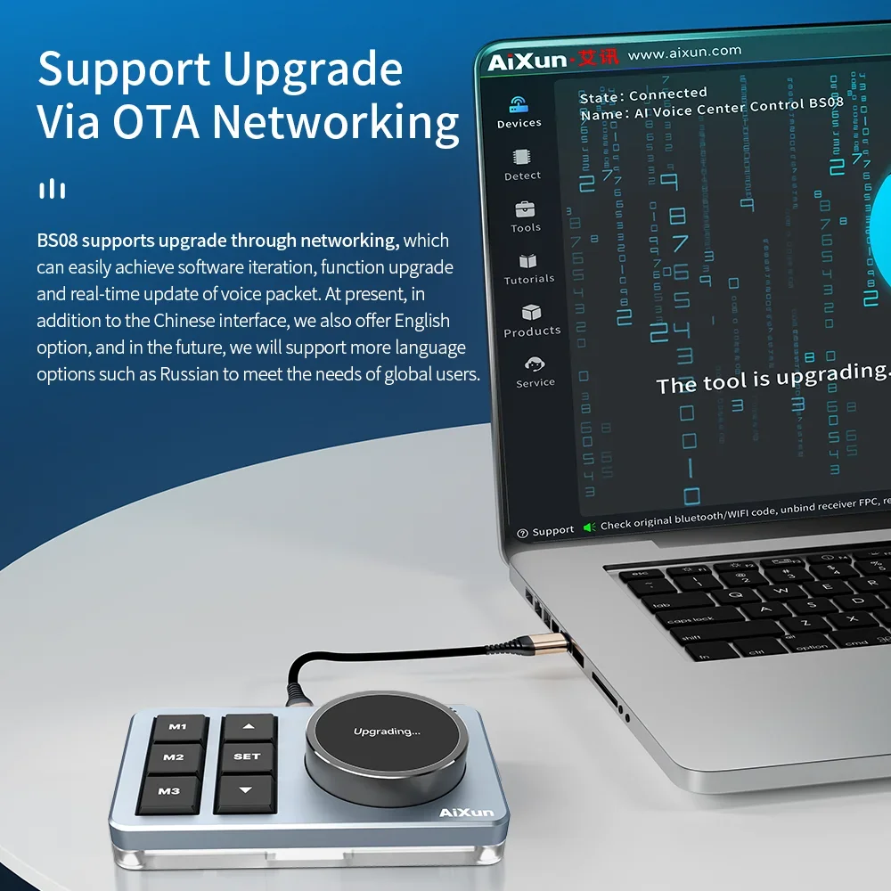 Голосовое управление TYPE-C/2 4G Bluetooth-соединение Aixun T320 P3208 H312 H314 T380 T420D