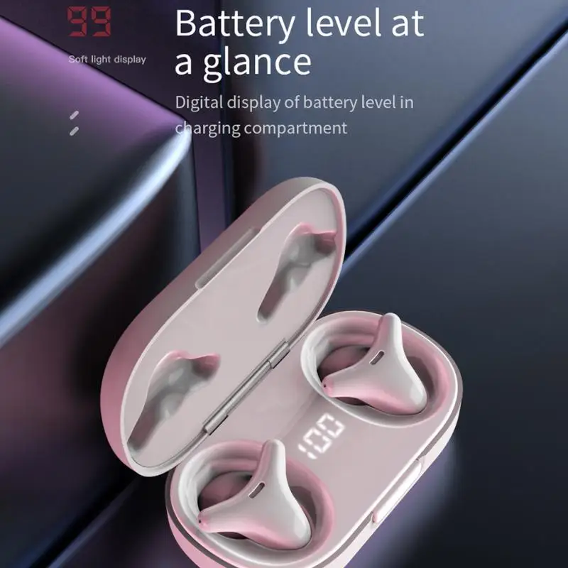 

2023 Digital Display Fingerprint Smart Touch Tws Headset Wireless Earphone Bluetooth-compatible 300mah Sports Headphone Earbuds