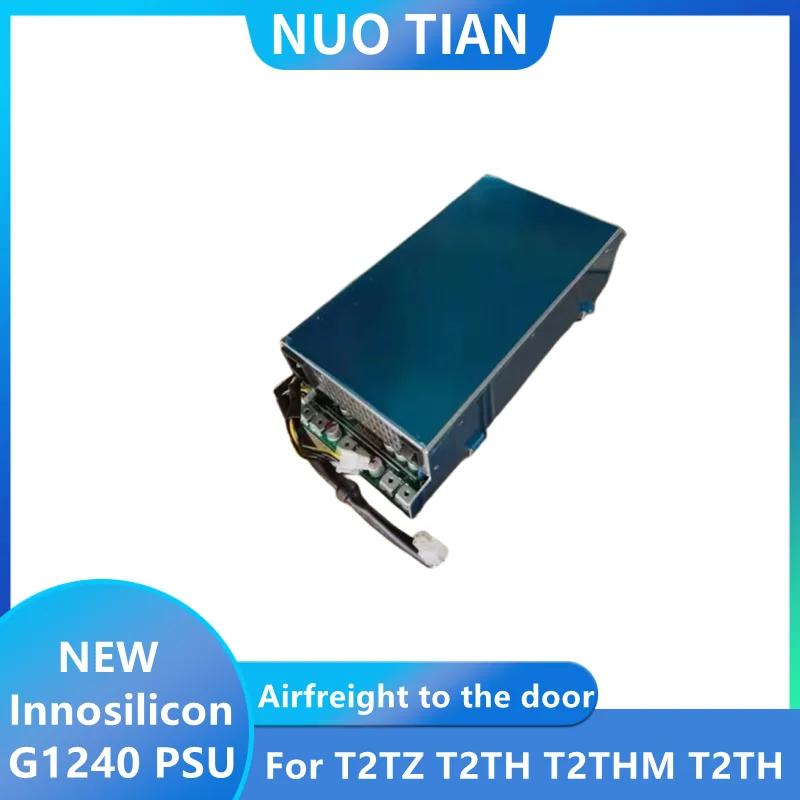 Новый блок питания для майнинга BTC BCH, новый Innosilicon G1240 1240 T2T PSU для T2TZ T2TH T2THM T2TH 25T 26T 27T 30T