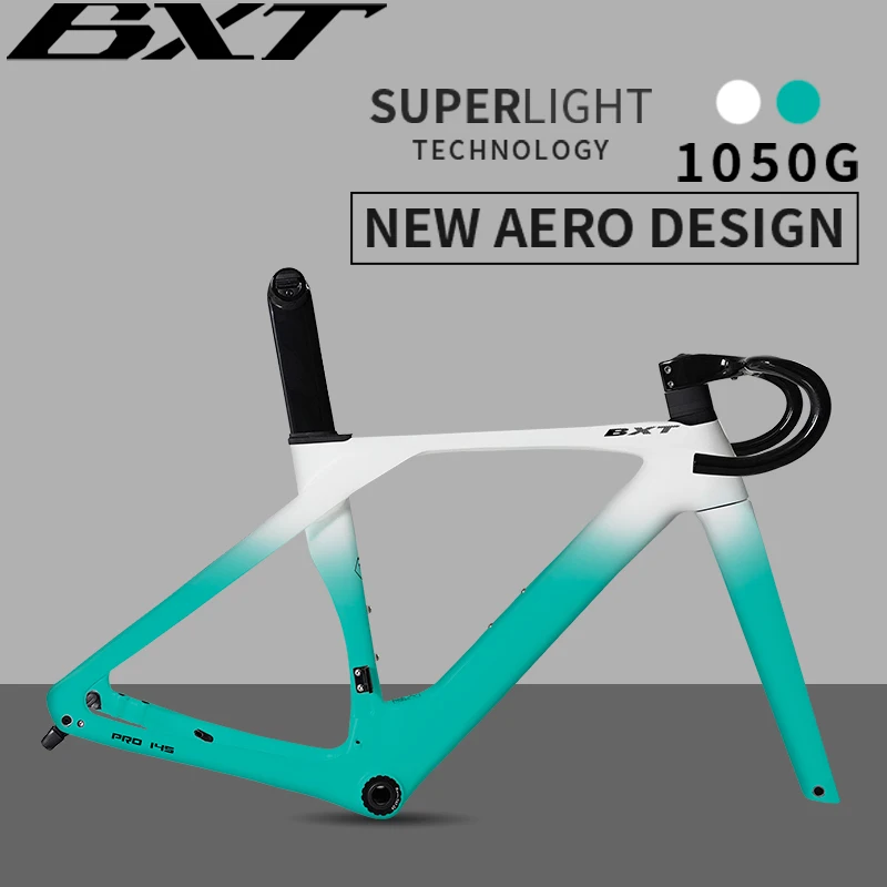 Фото Дисковый тормоз BXT с карбоновой рамой Max 700*32C AERO, рама шоссейного велосипеда BSA T47, полный внутренний трос с рулем DI2 №1