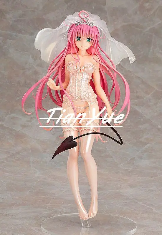 

Anime Japan MaxFactory MF TO LOVE RU Darkness LaLa Underwear Wedding Ver Figure Sexy Girls Doll Toys