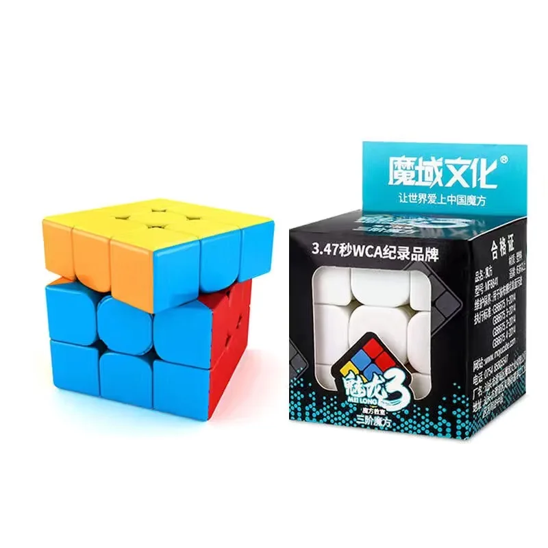 

Moyu 3x3x3 Cubing Classroom Meilong 3x3 Magic Stickerless 3 Layers Speed Cube Professional Puzzle Toys For Children