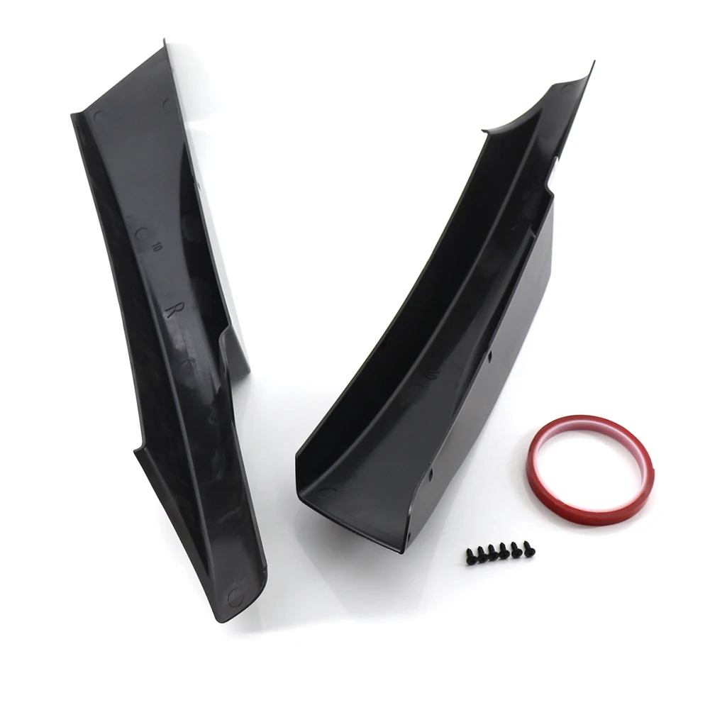 

Блеск Черный передний бампер боковой сплиттер для BMW 3 серии E90 M-Tech LCI 2009-2012 сплиттер спойлер крышки для губ оптом