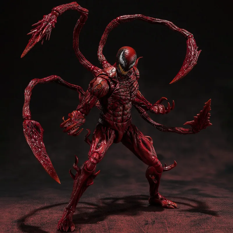 Venom 2 Soul Limited Shf Marvel Movies Massacre Шарнирные фигурки Ручная модель Украшения