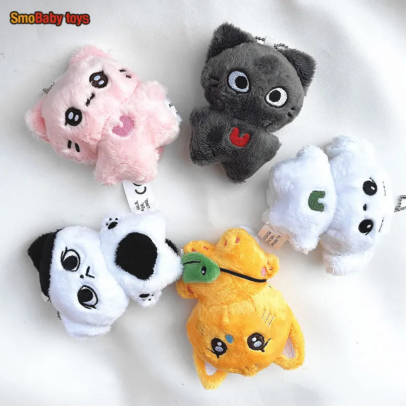 

8cm Cute NewJeans Plush Pendant Korea Star MINJI HANNI DANIELLE HAERIN HYEIN Doll Key Chain Toys Birthday Gifts for KPOP Fans